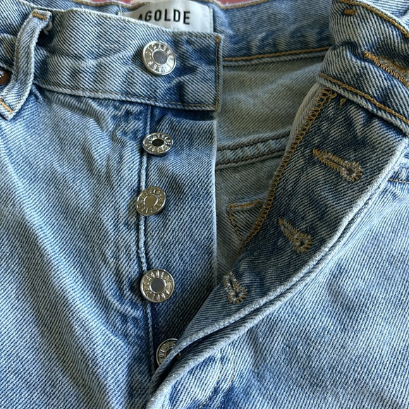 Agolde Parker Jean Shorts size 25 - Picture 8 of 11